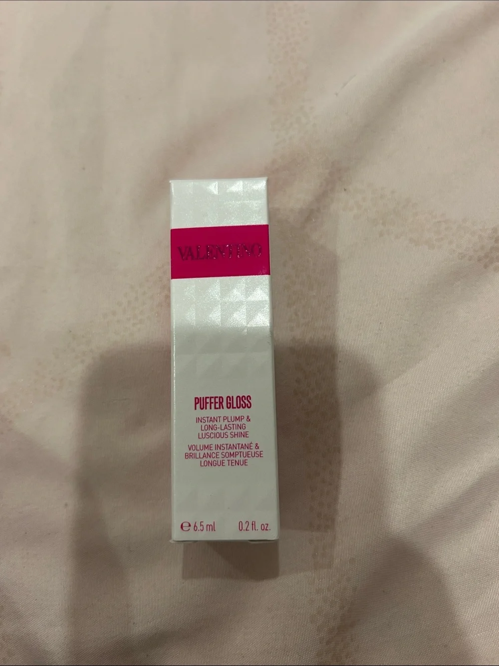 Valentino Puffer Gloss Lip Gloss - 122A shade warm it up